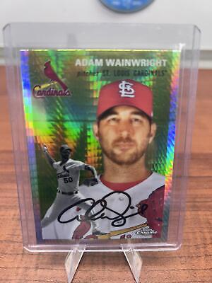 Cheap Sneaks Footwear/Sports Cards Baseball Card Adam Wainwright 2023 Topps Chrome Platinum Anniversary #392  Prism Ref