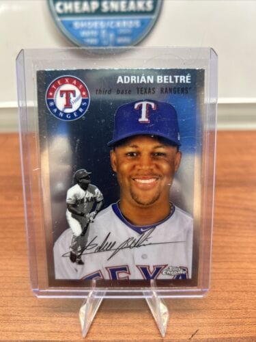 Cheap Sneaks Footwear/Sports Cards Baseball Card Adrian Beltre 2023 Topps Chrome Platinum Anniversary Texas Rangers Car
