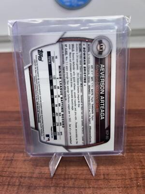 Cheap Sneaks Footwear/Sports Cards Baseball Card Aeverson Arteaga 2023 Bowman Chrome Prospects #BCP-60