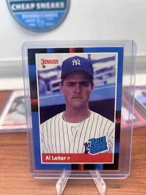 Cheap Sneaks Footwear/Sports Cards Baseball Card Al Leiter 1988 Donruss New York Yankees Team Collection #43 New York Y