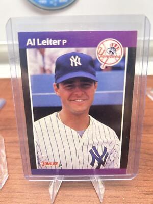 Cheap Sneaks Footwear/Sports Cards Baseball Card Al Leiter 1989 Donruss #315a New York Yankees
