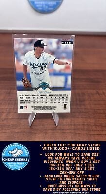 Cheap Sneaks Footwear/Sports Cards Baseball Card Al Leiter 1997 Leaf Fractal Matrix #118 Florida Marlins