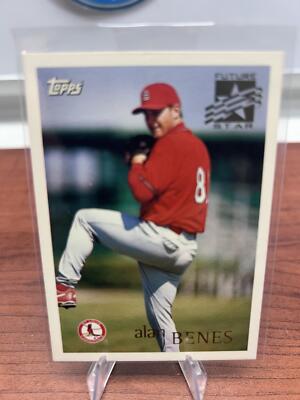 Cheap Sneaks Footwear/Sports Cards Baseball Card Alan Benes 1996 Topps #216 St. Louis Cardinals