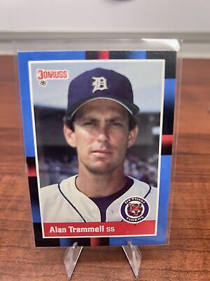Cheap Sneaks Footwear/Sports Cards Baseball Card Alan Trammell 1988 Donruss #230 Detroit Tigers