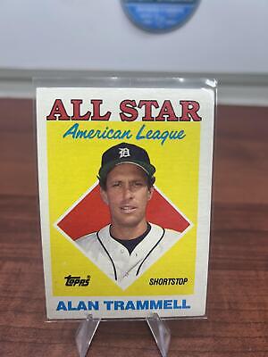 Cheap Sneaks Footwear/Sports Cards Baseball Card Alan Trammell 1988 Topps #389 Detroit Tigers