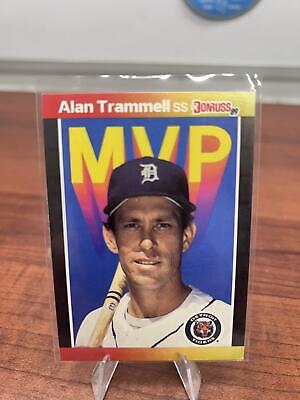 Cheap Sneaks Footwear/Sports Cards Baseball Card Alan Trammell 1989 Donruss #BC-17d Detroit Tigers