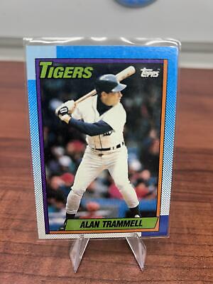 Cheap Sneaks Footwear/Sports Cards Baseball Card Alan Trammell 1990 Topps #440 Detroit Tigers