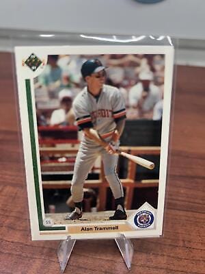 Cheap Sneaks Footwear/Sports Cards Baseball Card Alan Trammell 1991 Upper Deck #223 Detroit Tigers