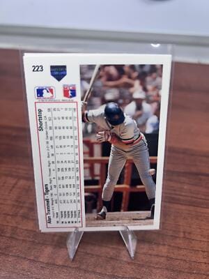 Cheap Sneaks Footwear/Sports Cards Baseball Card Alan Trammell 1991 Upper Deck #223 Detroit Tigers