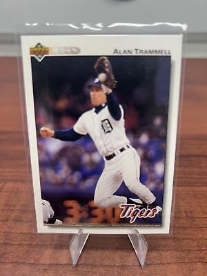 Cheap Sneaks Footwear/Sports Cards Baseball Card Alan Trammell 1992 Upper Deck #273 Detroit Tigers