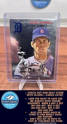 Cheap Sneaks Footwear/Sports Cards Baseball Card Alan Trammell 2023 Topps Chrome Platinum Anniversary #490 Detroit Tige
