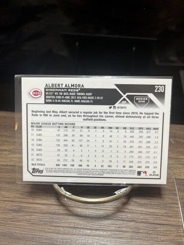 Cheap Sneaks Footwear/Sports Cards Baseball Card Albert Almora 2023 Topps Series 1 Baseball #230 Cincinnati Reds