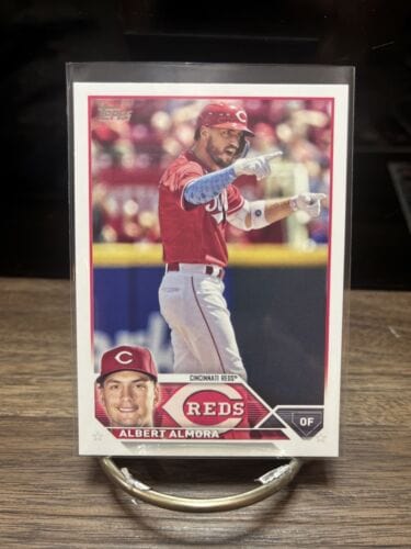 Cheap Sneaks Footwear/Sports Cards Baseball Card Albert Almora 2023 Topps Series 1 Baseball #230 Cincinnati Reds