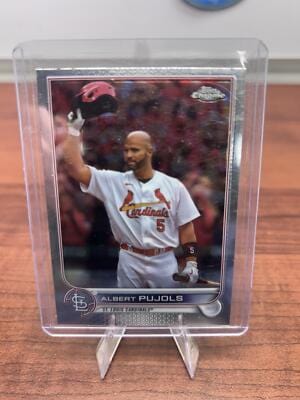 Cheap Sneaks Footwear/Sports Cards Baseball Card Albert Pujols 2022 Topps Chrome Update  Baseball Card #USC50  Cardinal