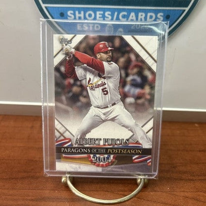 Cheap Sneaks Footwear/Sports Cards Baseball Card Albert Pujols 2022 Topps Update Paragons of the Postseason Insert