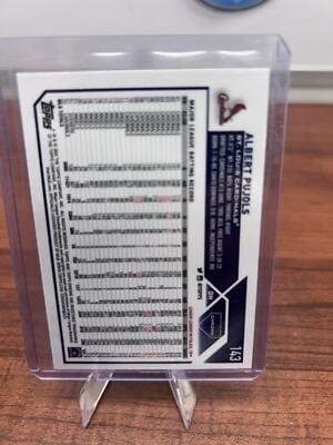 Cheap Sneaks Footwear/Sports Cards Baseball Card Albert Pujols 2023 Topps Chrome Baseball Card #143 St Louis Cardinals