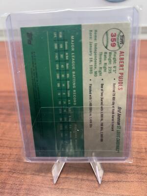 Cheap Sneaks Footwear/Sports Cards Baseball Card Albert Pujols 2023 Topps Chrome Platinum Anniversary #359 Cardinals