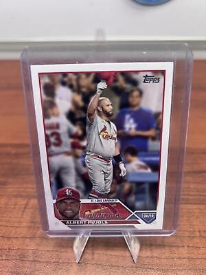Cheap Sneaks Footwear/Sports Cards Baseball Card Albert Pujols 2023 Topps Series One Baseball Card #5 Cardinals