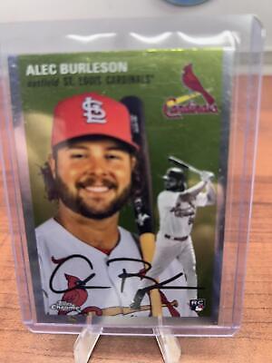 Cheap Sneaks Footwear/Sports Cards Baseball Card Alec Burleson 2023 Topps Chrome Platinum Anniversary #159  Cardinals