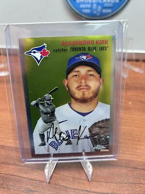 Cheap Sneaks Footwear/Sports Cards Baseball Card Alejandro Kirk 2023 Topps Chrome Platinum Anniversary #327 Toronto Blu