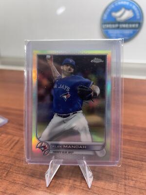 Cheap Sneaks Footwear/Sports Cards Baseball Card Alek Manoah 2022 Topps Chrome Refractor #36 Toronto Blue Jays