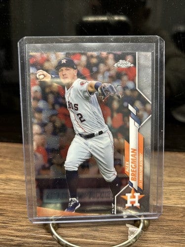 Cheap Sneaks Footwear/Sports Cards Baseball Card Alex Bregman 2020 Topps Chrome Houston Astros baseball card #102