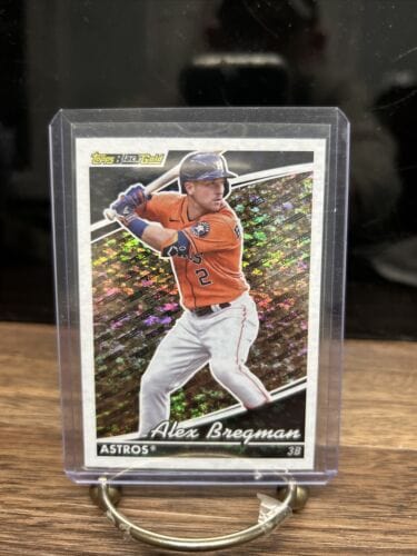 Cheap Sneaks Footwear/Sports Cards Baseball Card ALEX BREGMAN 2022 Topps Update BLACK GOLD #BG-10 HOUSTON ASTROS