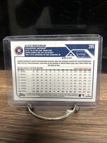 Cheap Sneaks Footwear/Sports Cards Baseball Card Alex Bregman 2023 Topps Chrome Prism Refractor Houston Astros Baseball