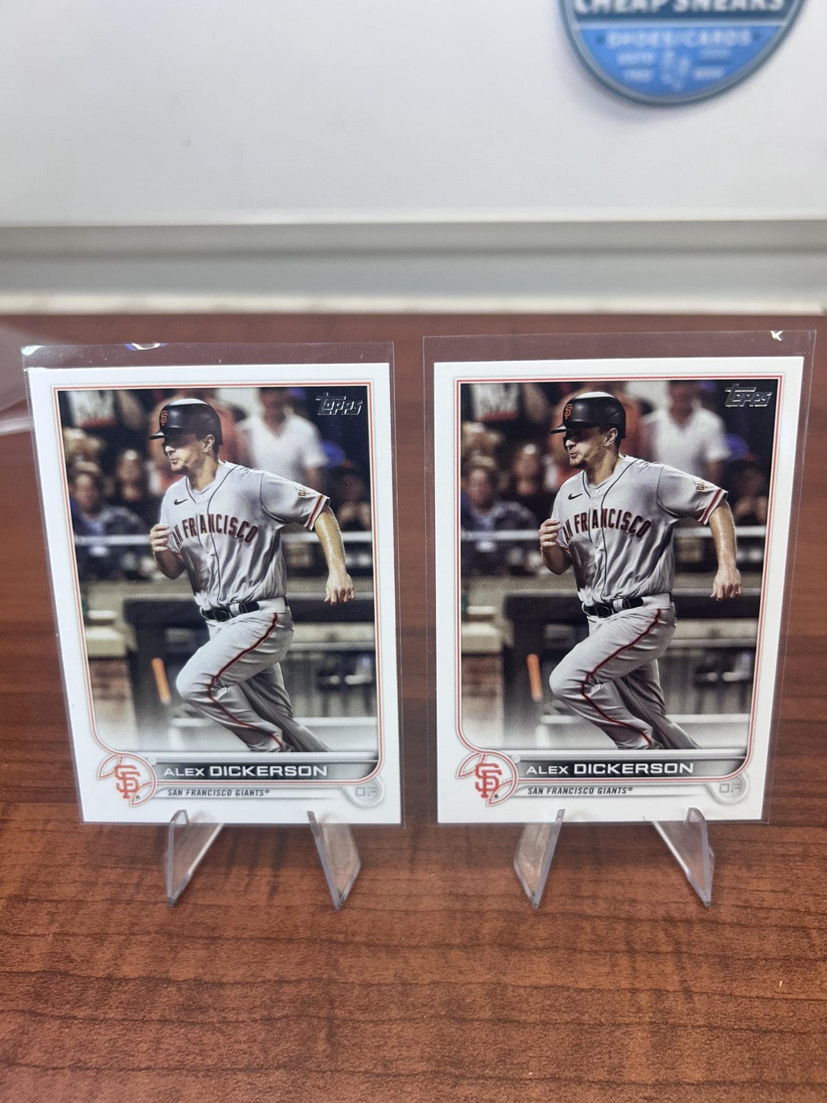 Cheap Sneaks Footwear/Sports Cards Baseball Card Alex Dickerson 2022 Topps #362 San Francisco Giants