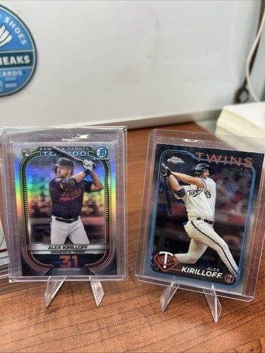 Cheap Sneaks Footwear/Sports Cards Baseball Card Alex Kirilloff Minn Twins 2024 Topps Chrome 2020/21 Bowman Chrome Top-