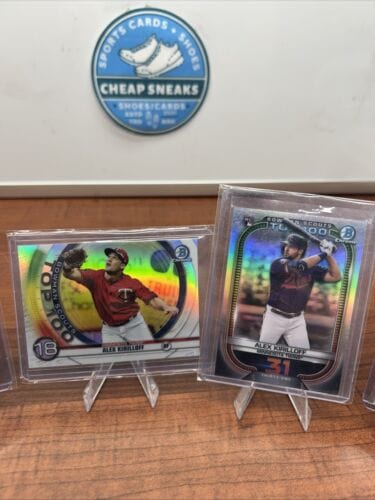 Cheap Sneaks Footwear/Sports Cards Baseball Card Alex Kirilloff Minn Twins 2024 Topps Chrome 2020/21 Bowman Chrome Top-