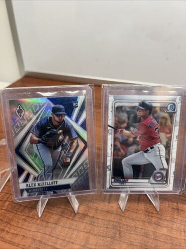 Cheap Sneaks Footwear/Sports Cards Baseball Card Alex Kirilloff Minn Twins 2024 Topps Chrome 2020/21 Bowman Chrome Top-