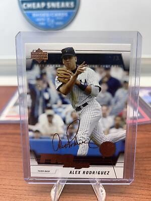 Cheap Sneaks Footwear/Sports Cards Baseball Card Alex Rodriguez 2005 Upper Deck Pro Sigs #56 New York Yankees