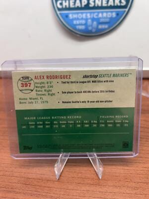 Cheap Sneaks Footwear/Sports Cards Baseball Card Alex Rodriguez 2023 Topps Chrome Platinum Anniversary #397 Seattle Mar