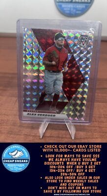 Cheap Sneaks Footwear/Sports Cards Baseball Card Alex Verdugo 2021 Panini Mosaic Mosaic #200 Boston Red Sox