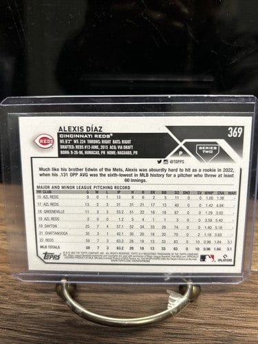 Cheap Sneaks Footwear/Sports Cards Baseball Card Alexis Diaz 2023 Topps Series Two  Cincinnati Reds Rookie Baseball Car