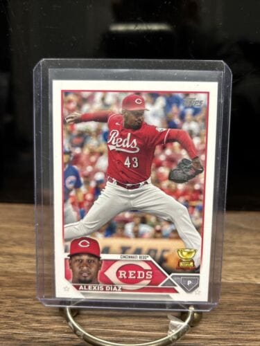 Cheap Sneaks Footwear/Sports Cards Baseball Card Alexis Diaz 2023 Topps Series Two  Cincinnati Reds Rookie Baseball Car