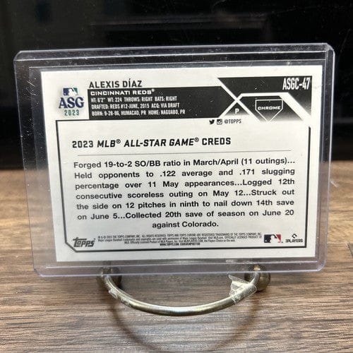 Cheap Sneaks Footwear/Sports Cards Baseball Card Alexis Diaz2023 Topps Chrome All Star Game Silver Refractor Cin. Reds