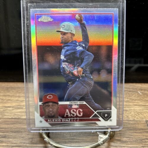 Cheap Sneaks Footwear/Sports Cards Baseball Card Alexis Diaz2023 Topps Chrome All Star Game Silver Refractor Cin. Reds