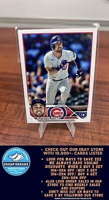 Cheap Sneaks Footwear/Sports Cards Baseball Card Alfonso Rivas 2023 Topps #332 Chicago Cubs