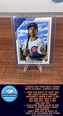 Cheap Sneaks Footwear/Sports Cards Baseball Card Alfonso Rivas (RC) 2022 Topps Gallery #123 Chicago Cubs