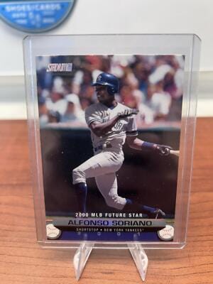 Cheap Sneaks Footwear/Sports Cards Baseball Card Alfonso Soriano 2001 Stadium Club #182 New York Yankees
