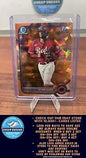 Cheap Sneaks Footwear/Sports Cards Baseball Card Allan Cerda SN 2022 Bowman Sapphire Edition Orange #BCP-142 Cincinnati