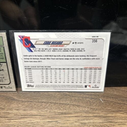 Cheap Sneaks Footwear/Sports Cards Baseball Card Amed Rosario Cleveland Gurdians Lot(2) 2021 Topps Series 2, 2023 Topps