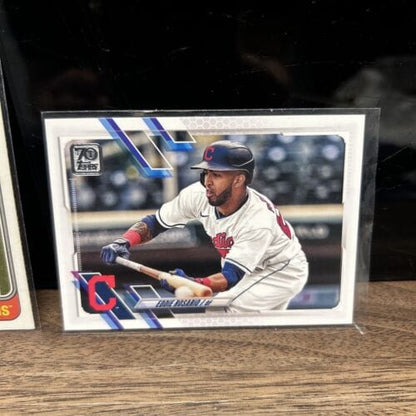 Cheap Sneaks Footwear/Sports Cards Baseball Card Amed Rosario Cleveland Gurdians Lot(2) 2021 Topps Series 2, 2023 Topps