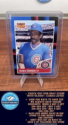 Cheap Sneaks Footwear/Sports Cards Baseball Card Andre Dawson 1988 Donruss Bonus MVPs #BC-10 Chicago Cubs