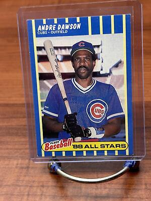 Cheap Sneaks Footwear/Sports Cards Baseball Card Andre Dawson 1988 Fleer Baseball All-Stars #10 Chicago Cubs