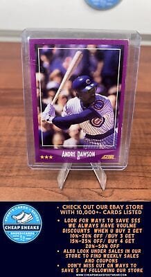Cheap Sneaks Footwear/Sports Cards Baseball Card Andre Dawson 1988 Score #4 Chicago Cubs