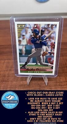 Cheap Sneaks Footwear/Sports Cards Baseball Card Andre Dawson 1993 Upper Deck #777 Boston Red Sox