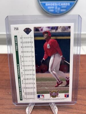 Cheap Sneaks Footwear/Sports Cards Baseball Card Andres Galarraga 1992 Upper Deck #758 St. Louis Cardinals